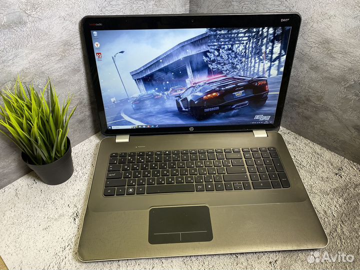 Большой игровой ноутбук HP 2 видеокарты