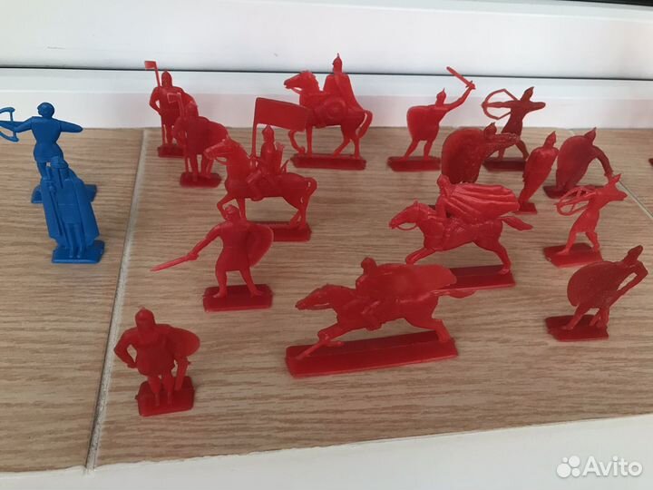 Солдатики пластмассовые СССР