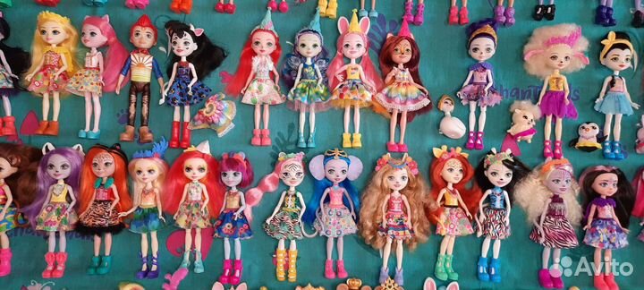 Enchantimals куклы все серии