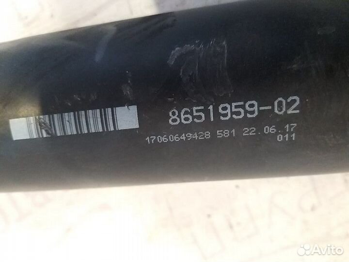 Карданный вал Bmw 750I G11 (Г11) N63B44 4 2017