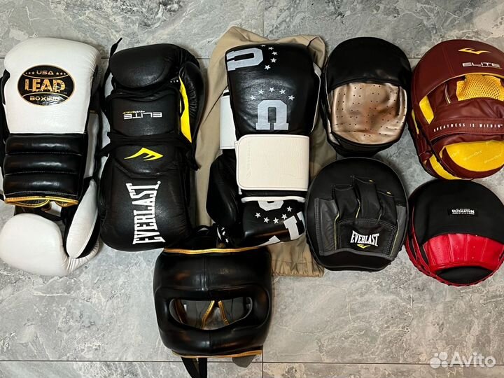 Боксерские перчатки и лапы