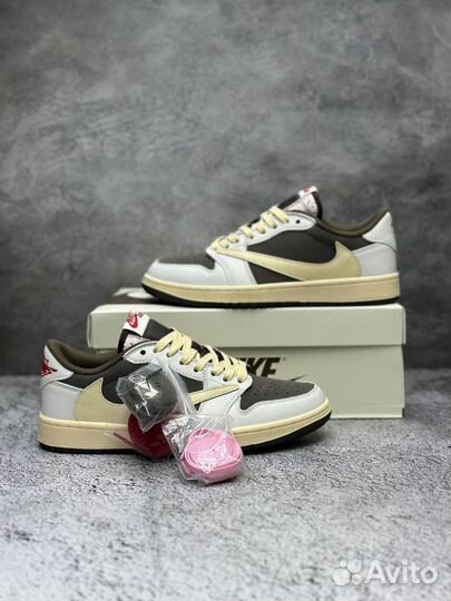 Кроссовки мужские nike air jordan travis Scott