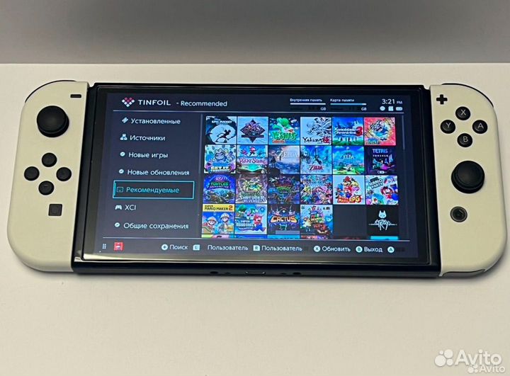 Nintendo switch oled прошитая