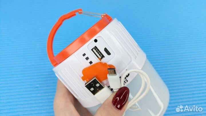 Лампа Огонь для кемпинга 600лм