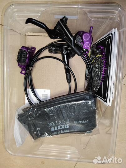 Велозапчасти коробкой