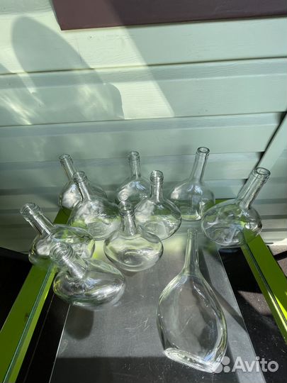 Бутылки для декора