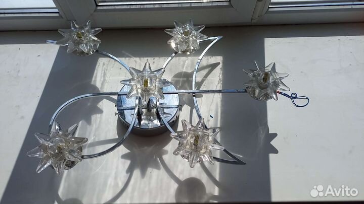 Люстра со светодиодами