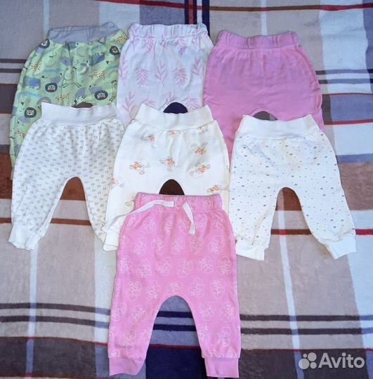 Детские вещи пакетом для девочек 68 74