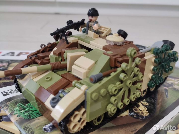 Конструктор sluban танк