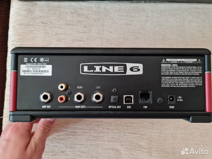 Гитарный усилитель amplifi tt line 6