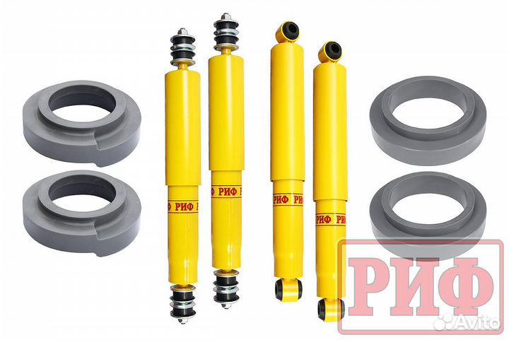 Лифт-комп риф Nissan Patrol Y60 и Y61 лифт 30 мм