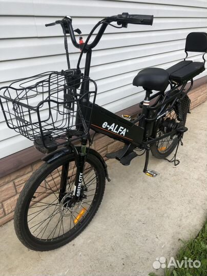 Велосипед с электромотором e-alfa GL