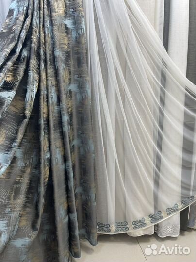 Штора и тюль