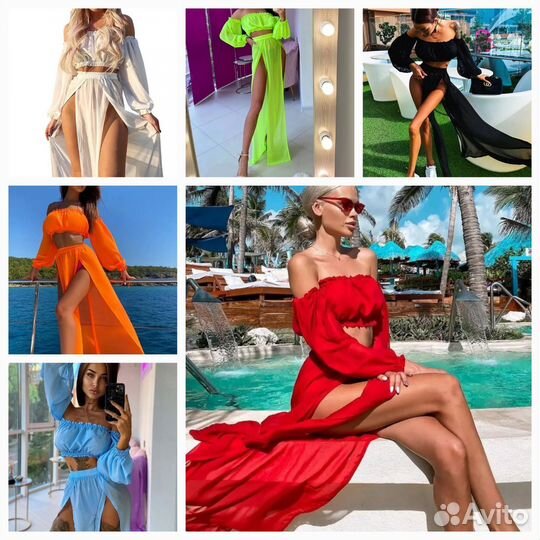 Новый костюм летний пляжный