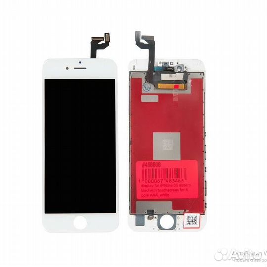 Дисплей для Apple iPhone 6S с тачскрином, белый