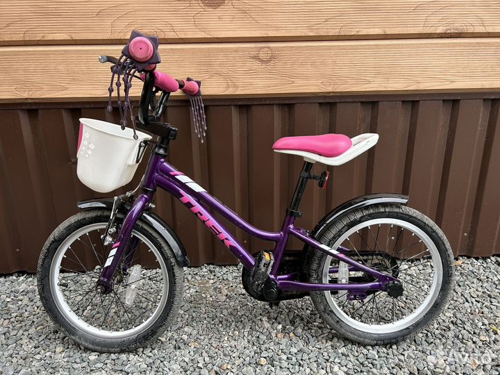 Велосипед детский для девочки trek