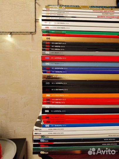 GQ журнал 49 штук