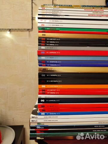 GQ журнал 49 штук