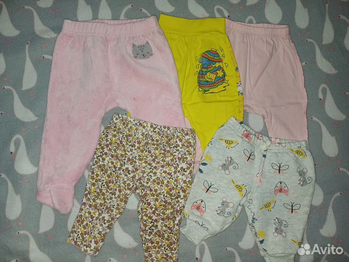 Детские вещи пакетом на девочку 56 62