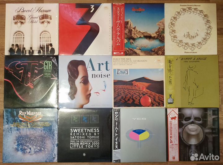 Винил фирменный prog rock art blues jazz rock