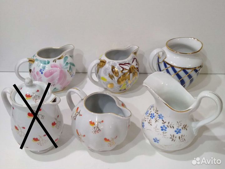 Молочники / сливочники лфз -3, Кузнецов