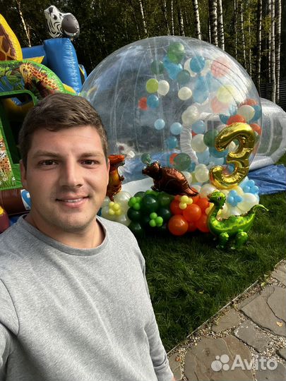 Аттракцион на дачу Бабл хаус