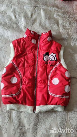 Жилетка крас р 110 см, фиолет 104