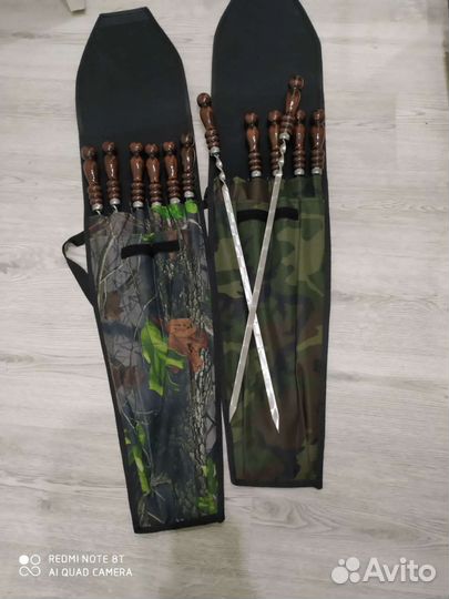 Набор шампуров в чехле