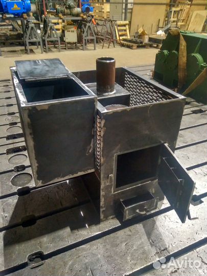 Банные печи с баком,мангалы,по вашим предпочтениям