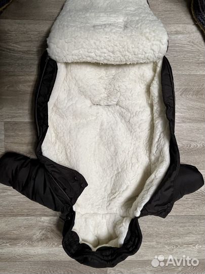 Конверт зимний на овчине