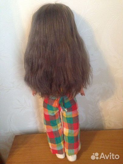 Кукла ГДР с длинными волосами