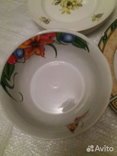 Тарелки и салатники. СССР