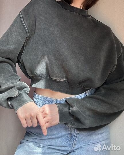 Укороченная кофта hm