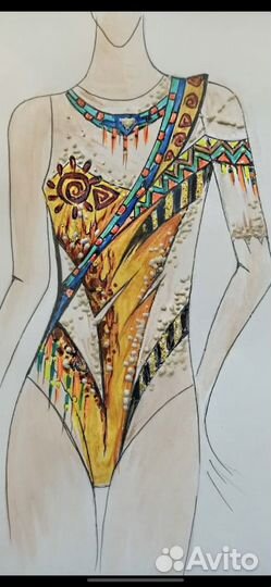 Купальник для художественной гимнастики