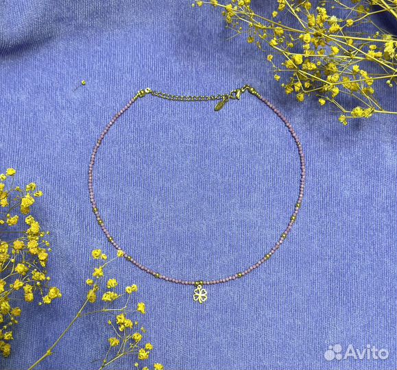 Чокер из натуральных камней