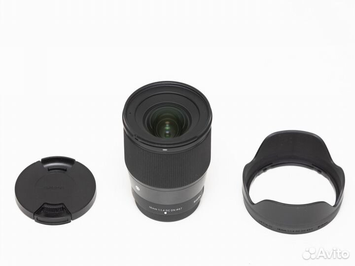 Sigma 16mm 1.4 для fuji