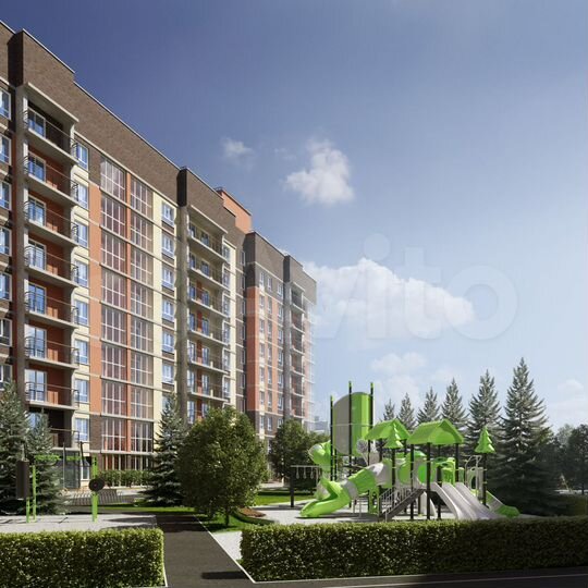 1-к. квартира, 37,1 м², 6/9 эт.