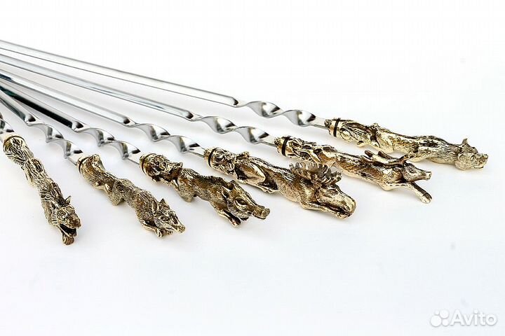 Набор шампуров Звери