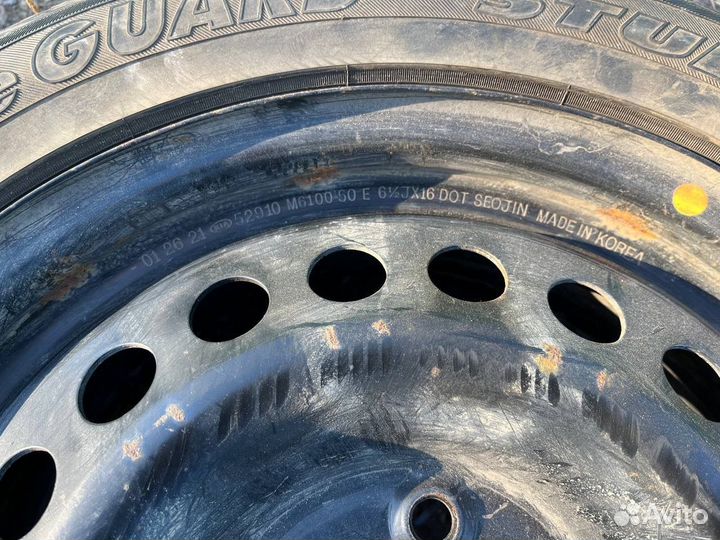 R16 Yokohama Ice Guard Stud IG55 205/55, PCD 5x114.3 DIA 67.1