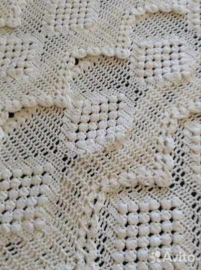 Шторки вязаные