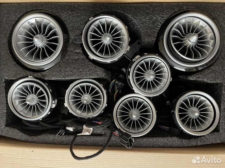 Дефлекторы воздуховода в mercedes