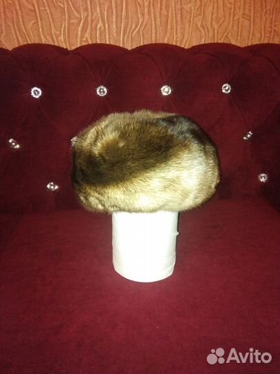 Берет норковый