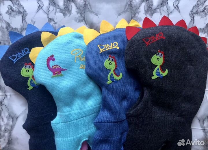 Шапка-шлем зимняя