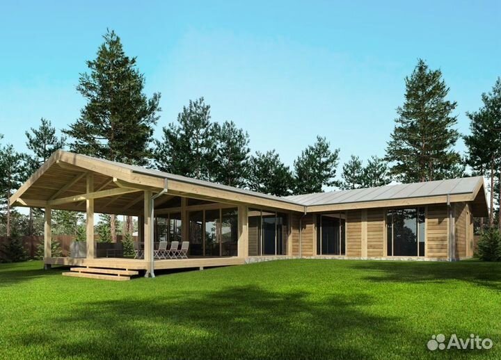 Стильный дом в современном стиле