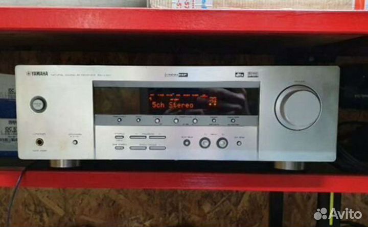 Ресивер и колонки Yamaha