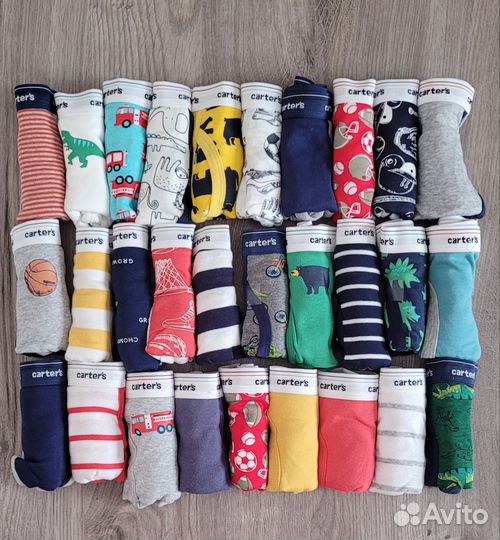 Новые трусики Картерс р.2/3, 4/5, 6/7, 8, 10/12лет
