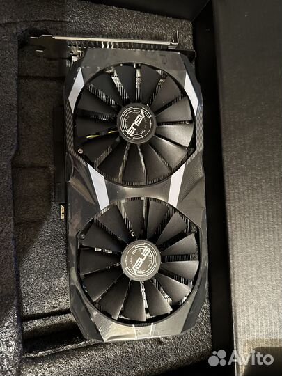 Видеокарта asus Radeon RX560 dual 4G