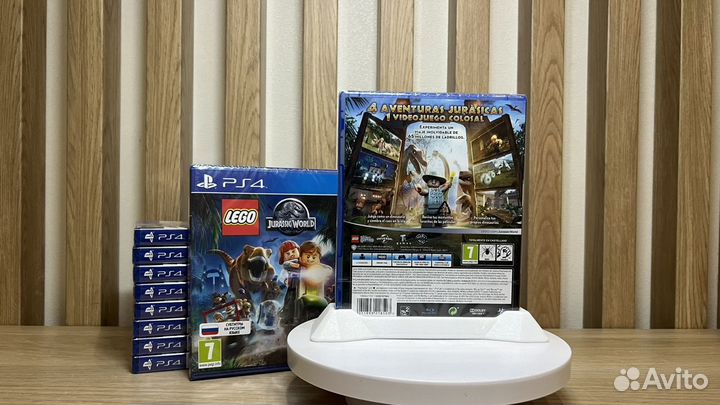 Lego Jurassic World PS4 / PS5 Русские субтитры