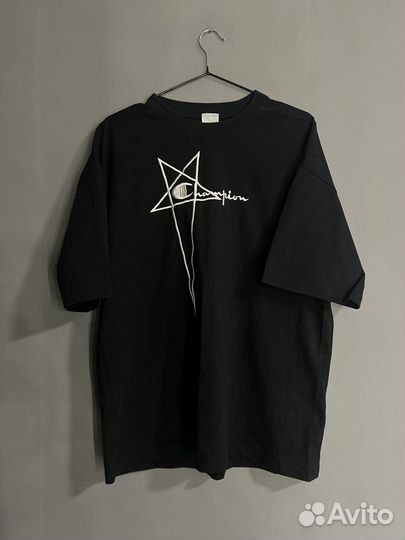 Rick Owens x Champion Футболка