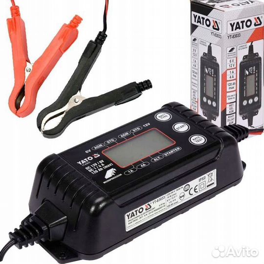 Зарядное устройство Yato 6-12V YT-83033